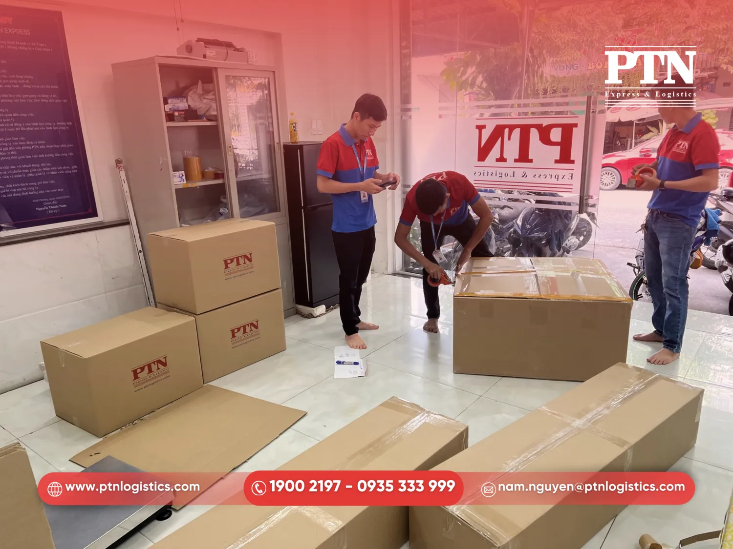 Dịch vụ gửi nệm kymdan đi Mỹ tại PTN