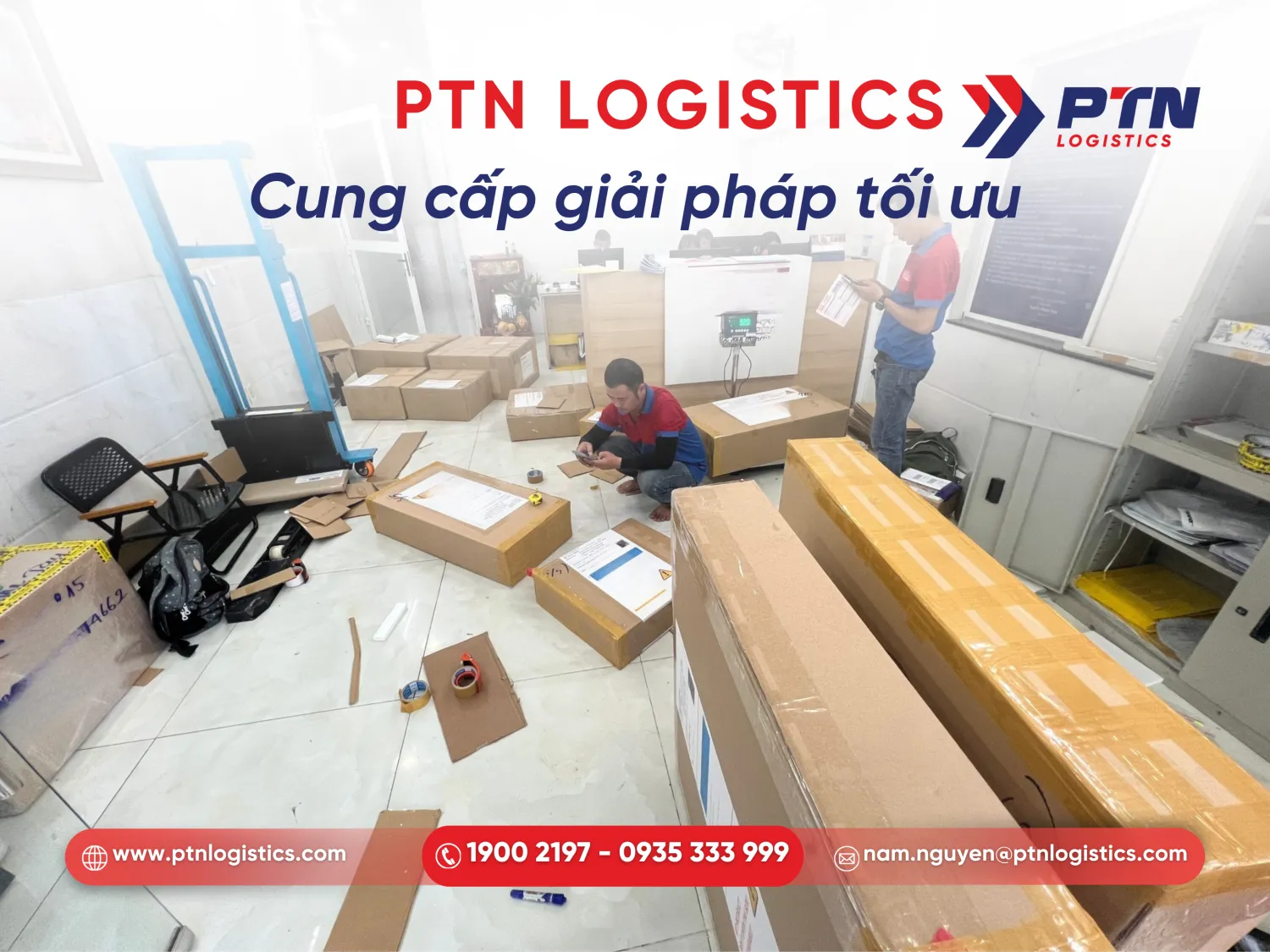 Dịch vụ gửi thực phẩm đi nước ngoài tại PTN Logistics