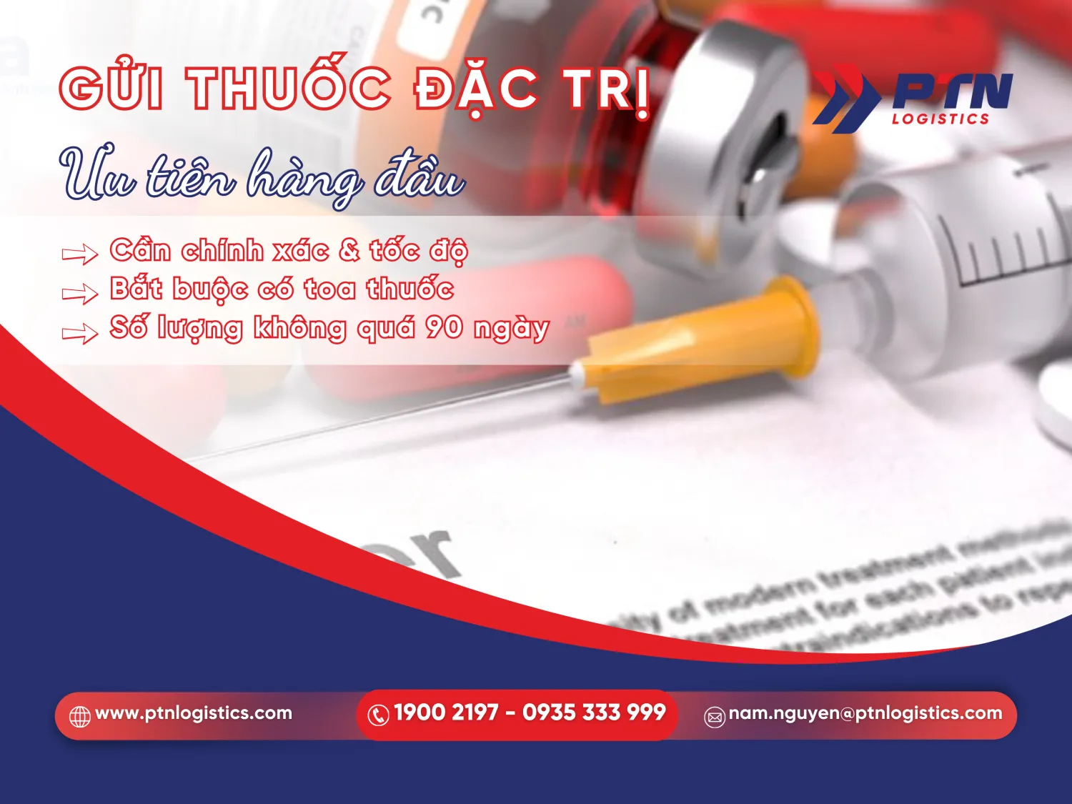 Dịch vụ gửi thuốc đặc trị đi Canada
