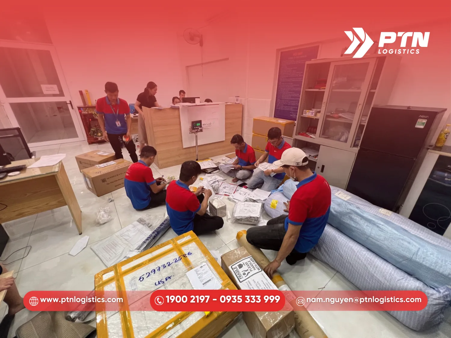 Dịch vụ gửi trái cây đi Mỹ tại PTN Logistics
