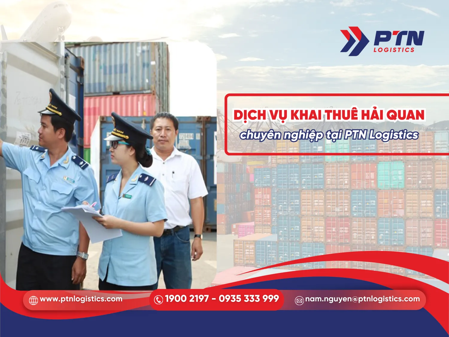 Dịch vụ khai thuê hải quan tại PTN