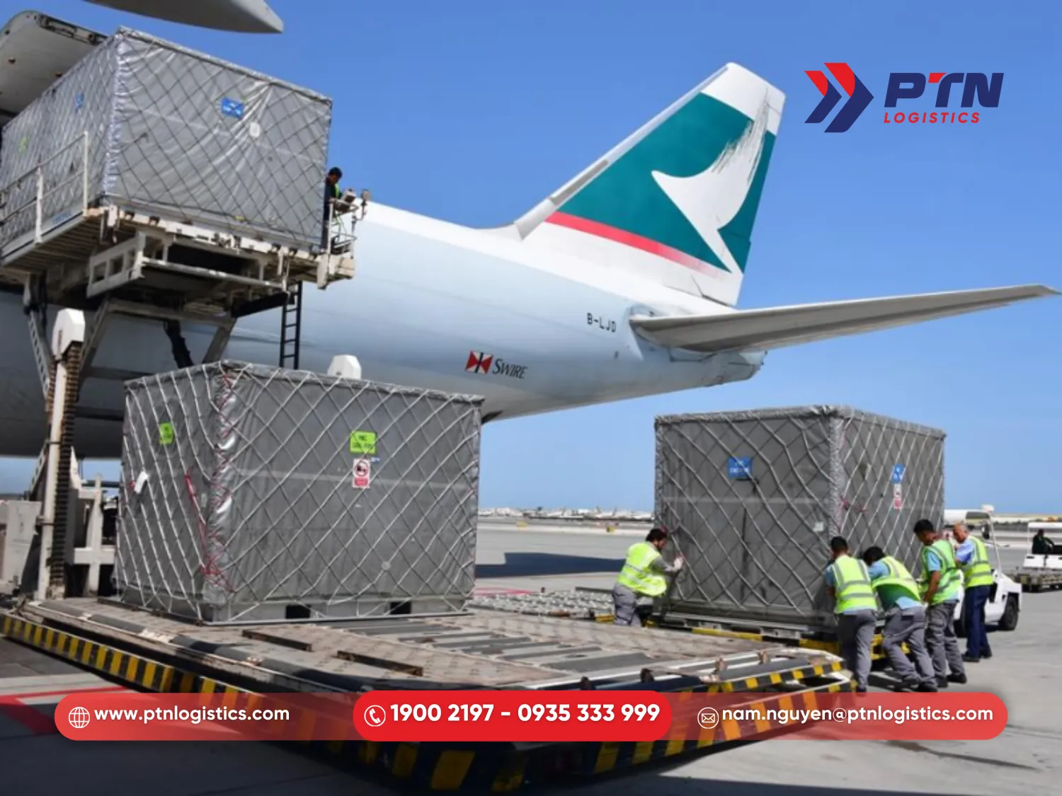 Dịch vụ vận chuyển hàng đông lạnh đi Úc bằng đường hàng không
