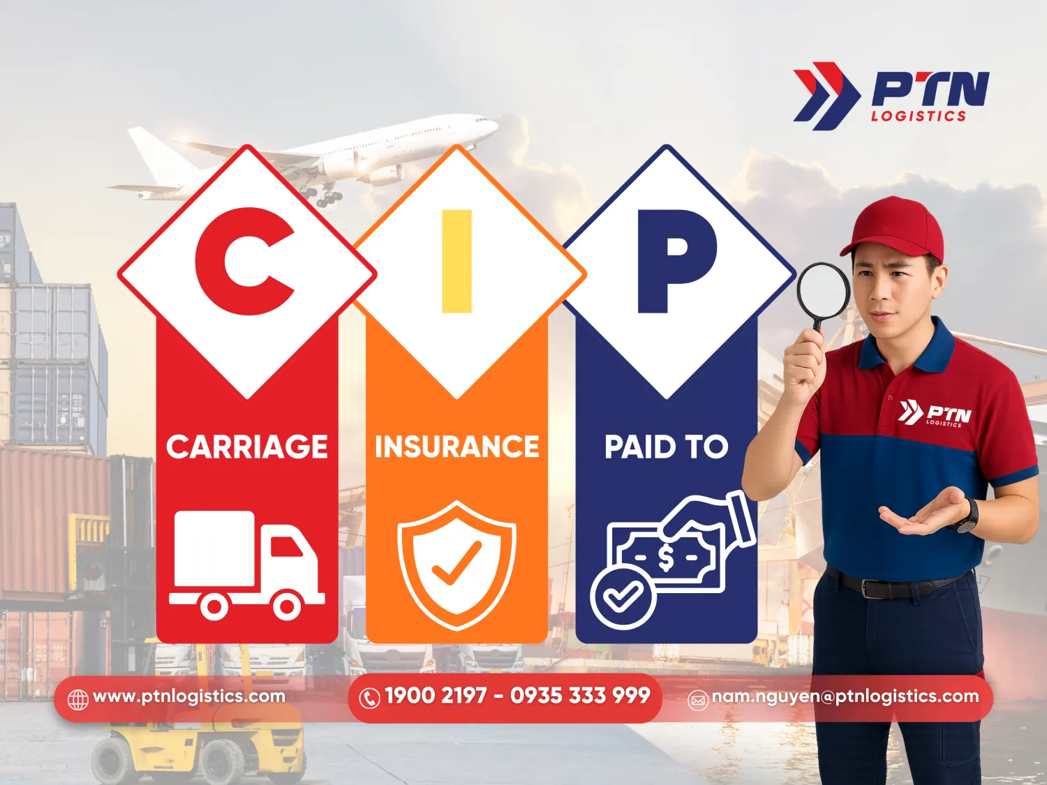Điều khoản CIP Incoterms 2020 là quy tắc hiện đại