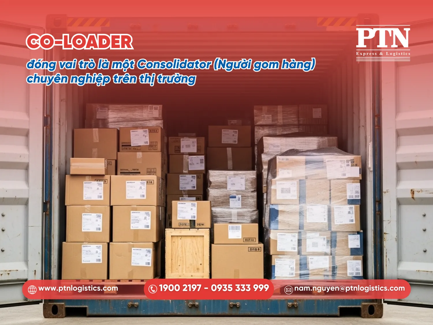 Định nghĩa co-loader chuẩn trong ngành logistics