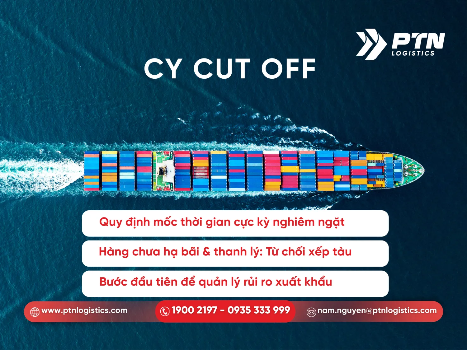 Định nghĩa CY cut off trong XNK