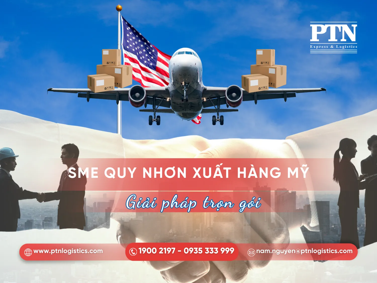 Doanh nghiệp nhỏ gửi hàng đi Mỹ