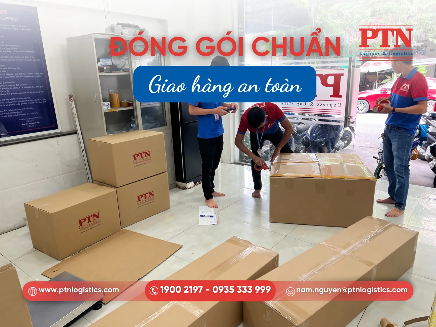 Đơn vị Logistics hỗ trợ đóng gói chuyên nghiệp