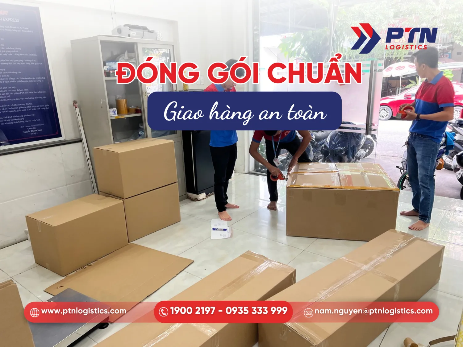 Đơn vị logistics hỗ trợ đóng gói đúng chuẩn và chuyên nghiệp