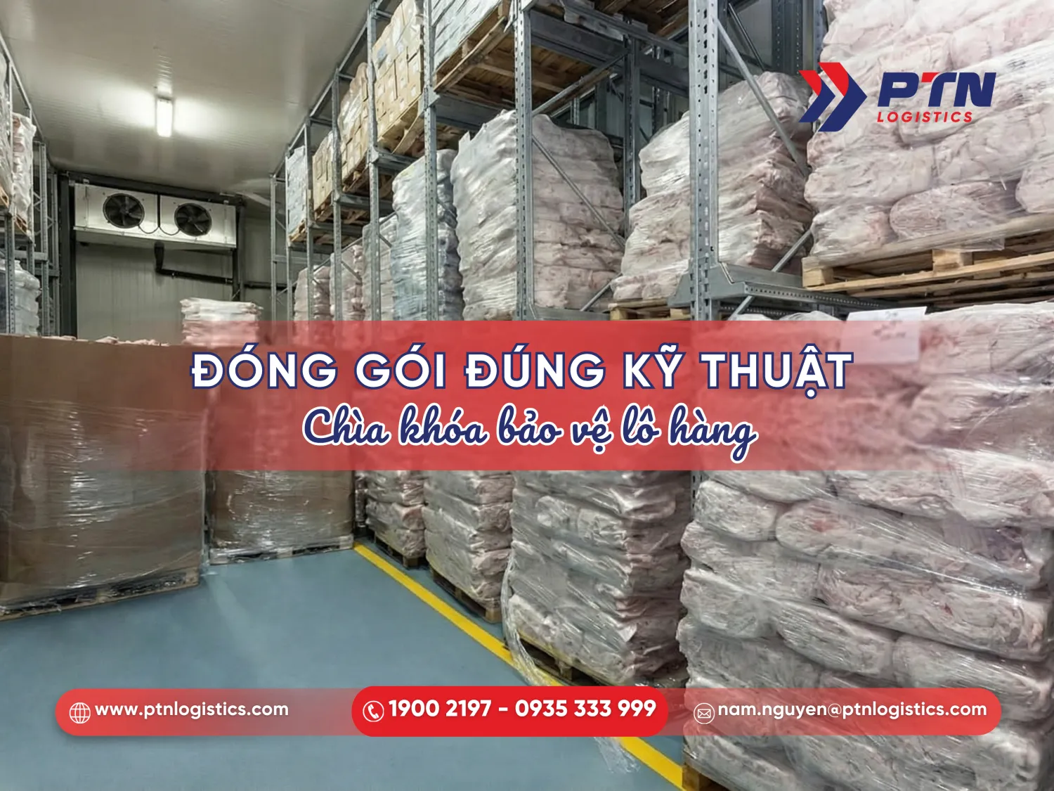 Đóng gói hàng hóa đúng kỹ thuật