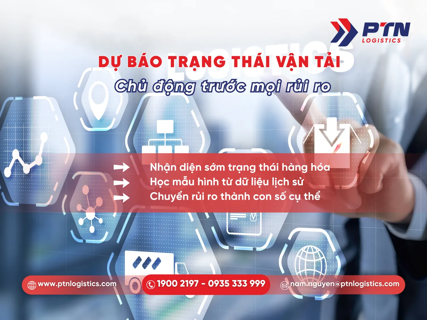 Dự báo trạng thái vận tải để tránh rủi ro