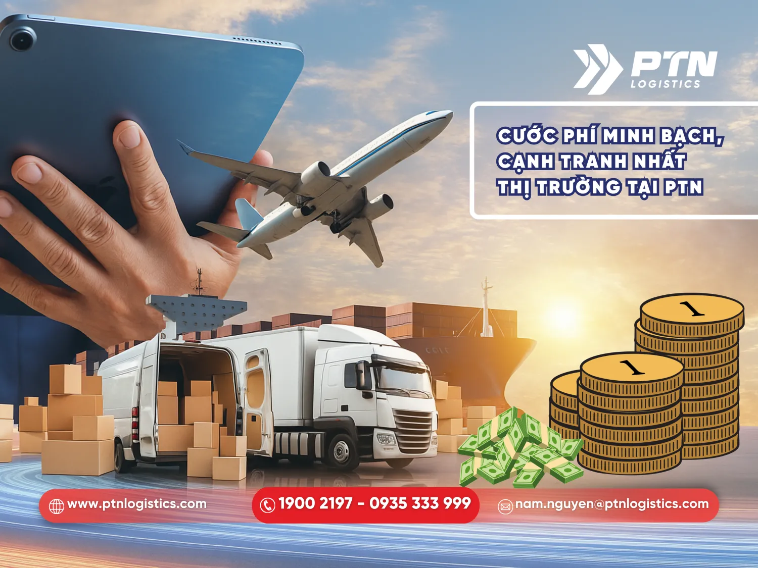 Giá cước minh bạch cạnh tranh nhất thị trường