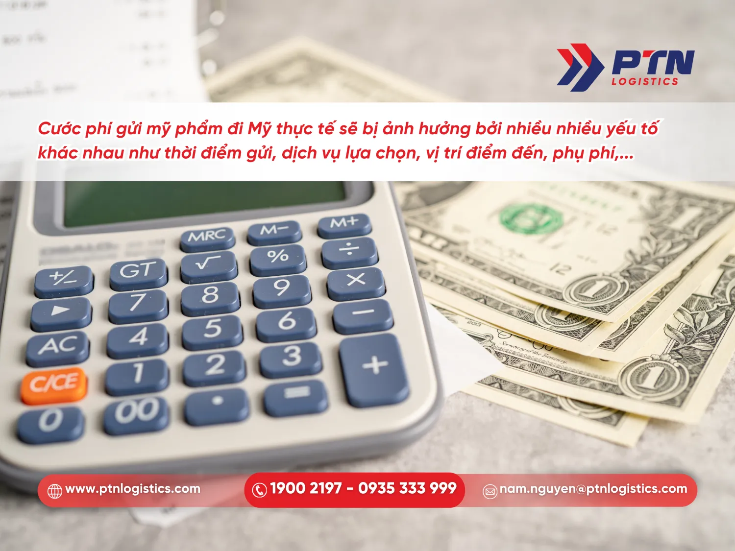 Giá cước phí gửi mỹ phẩm đi Úc