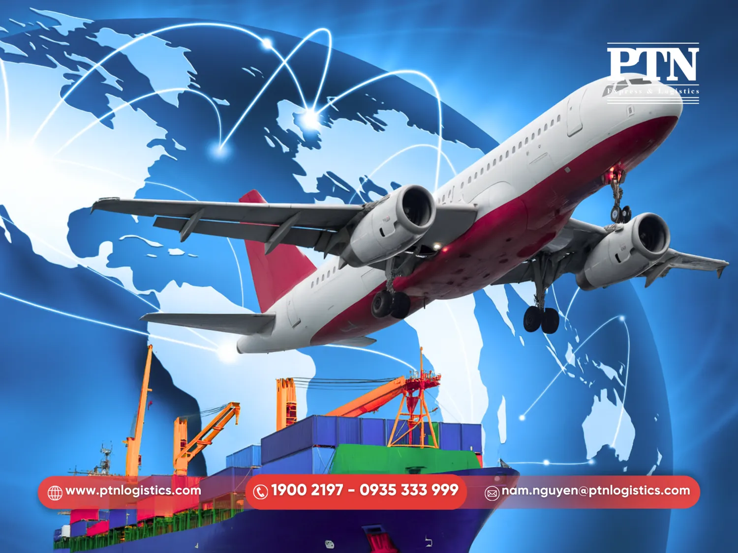 Giá vận chuyển quốc tế tối ưu nhờ các tuyến bay và tàu trực tiếp từ Châu Âu về Việt Nam