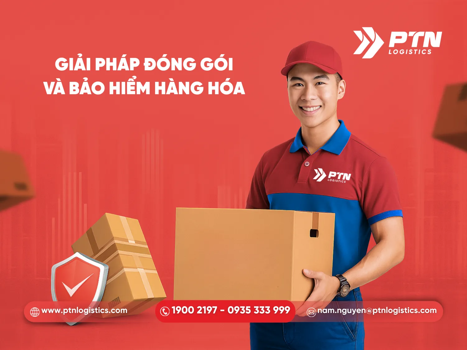 Giải pháp đóng gói và bảo hiểm hàng hóa chuẩn quốc tế