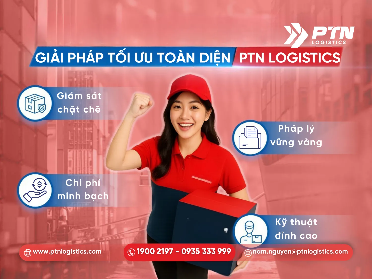 Giải pháp gửi hàng đi Đài Loan chuyên nghiệp tại PTN