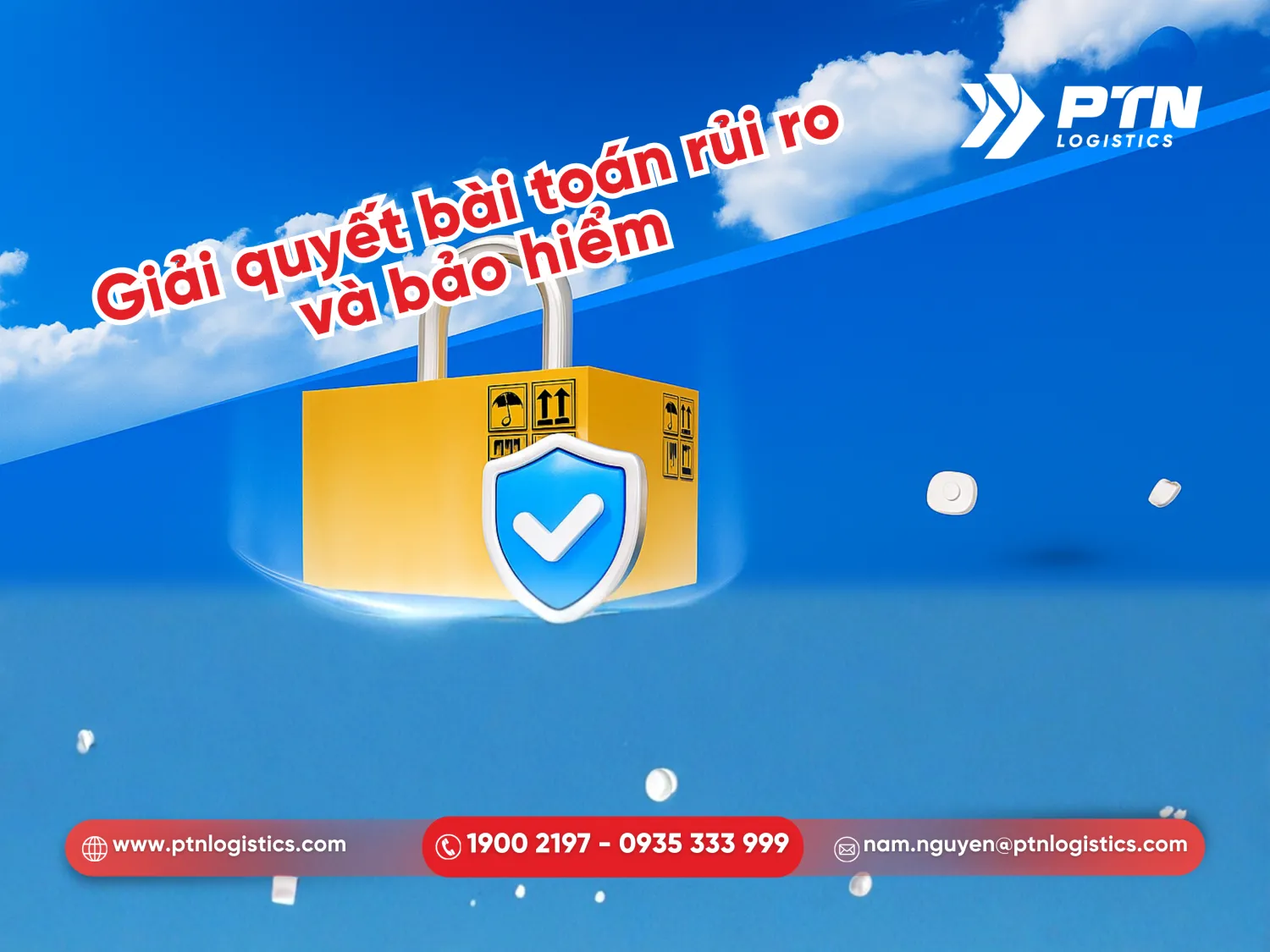 Giải quyết bài toán về rủi ro và bảo hiểm hàng hóa