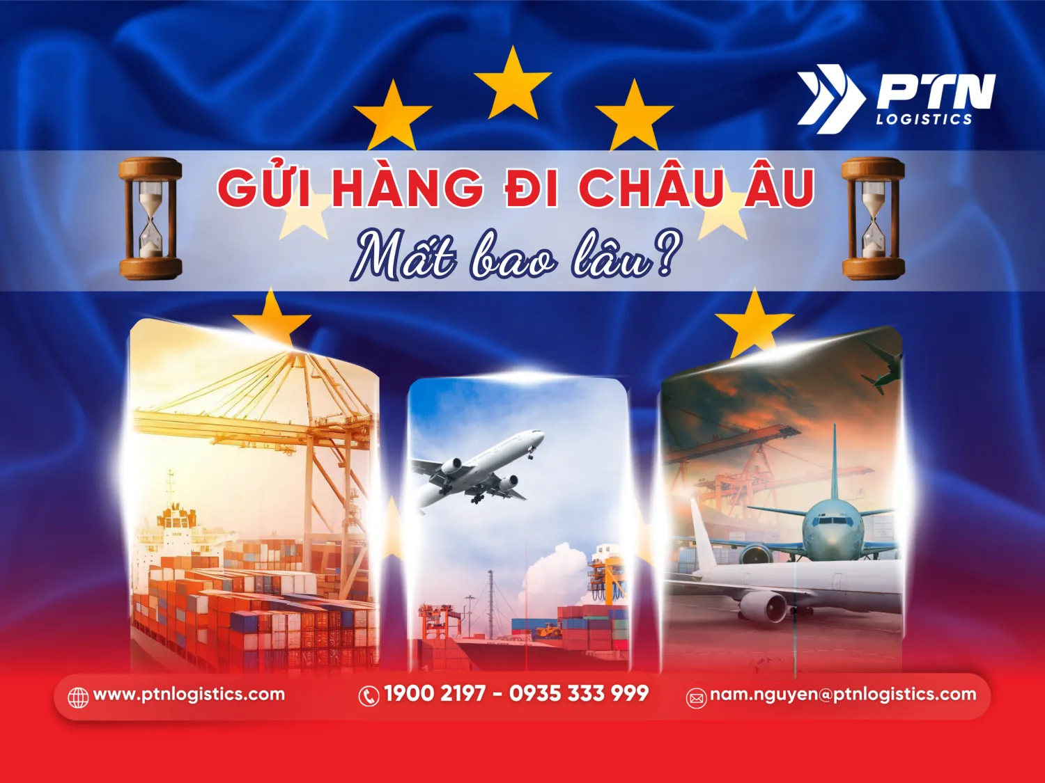 Gửi hàng đi Châu mất bao lâu