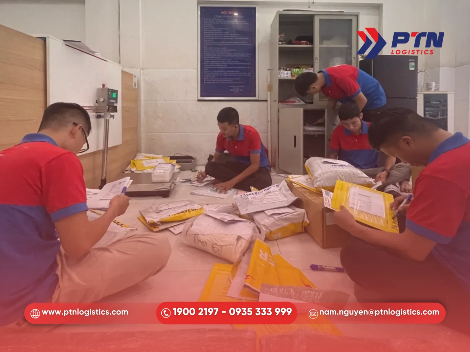 Gửi hàng đi Châu Âu uy tín tại PTN Logistics