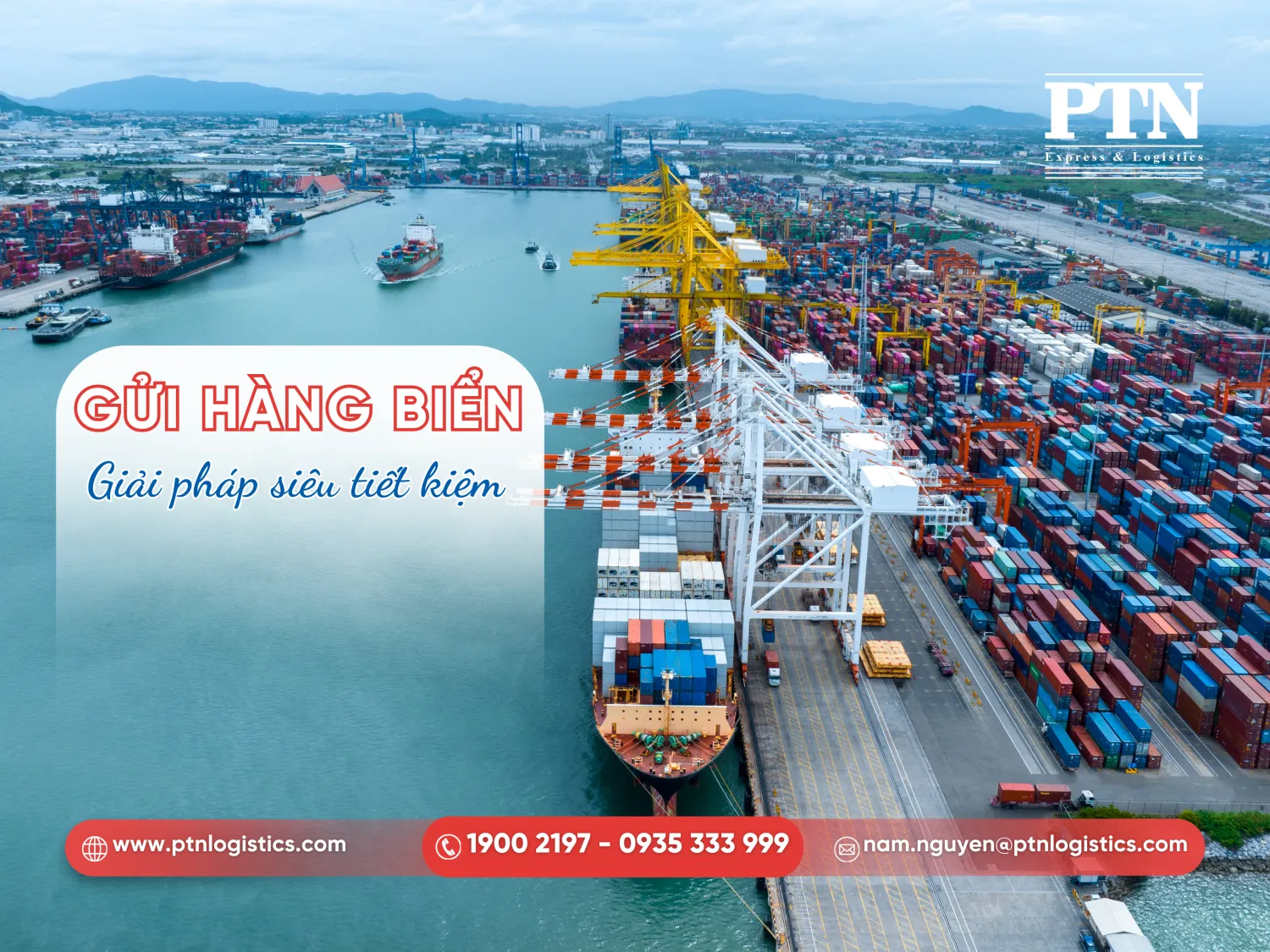 Gửi hàng đi Mỹ tại Bạc Liêu bằng đường biển