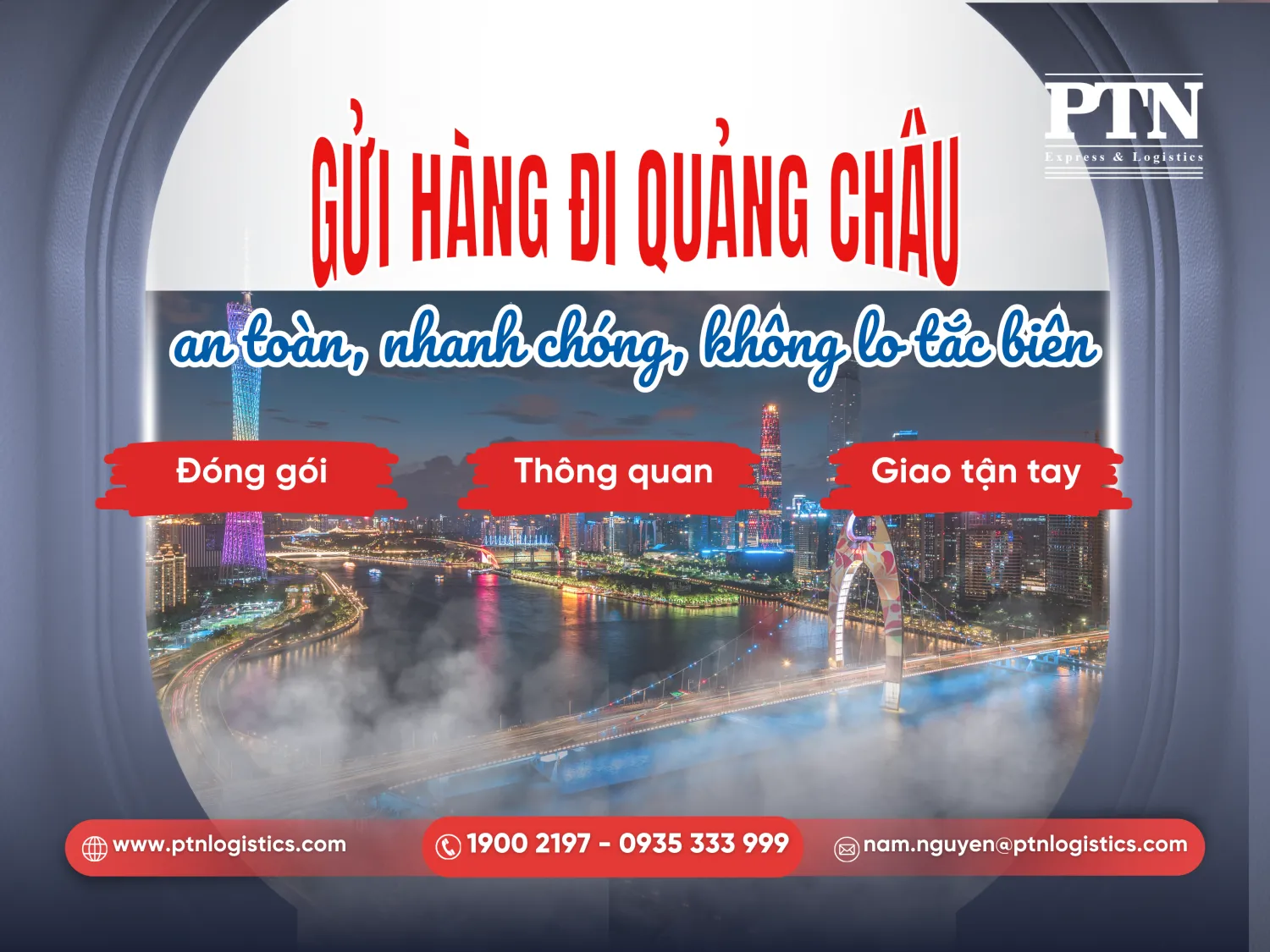Gửi hàng đi Quảng Châu