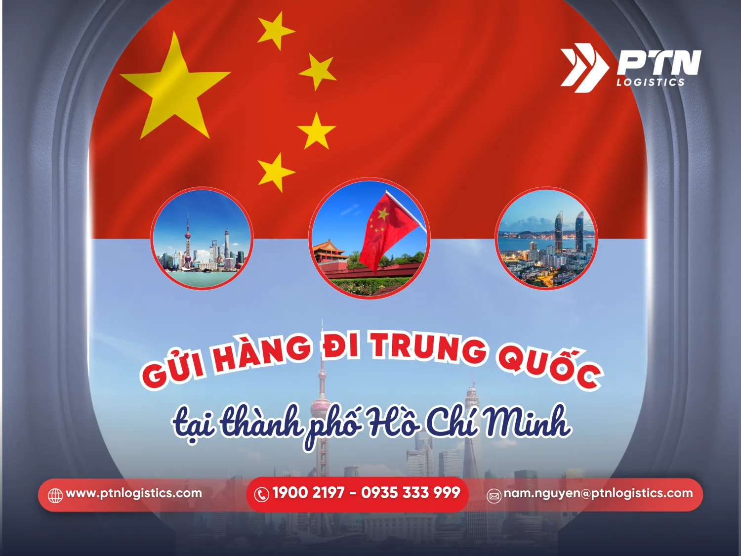 Gửi hàng đi Trung Quốc tại TP.HCM chi tiết nhất