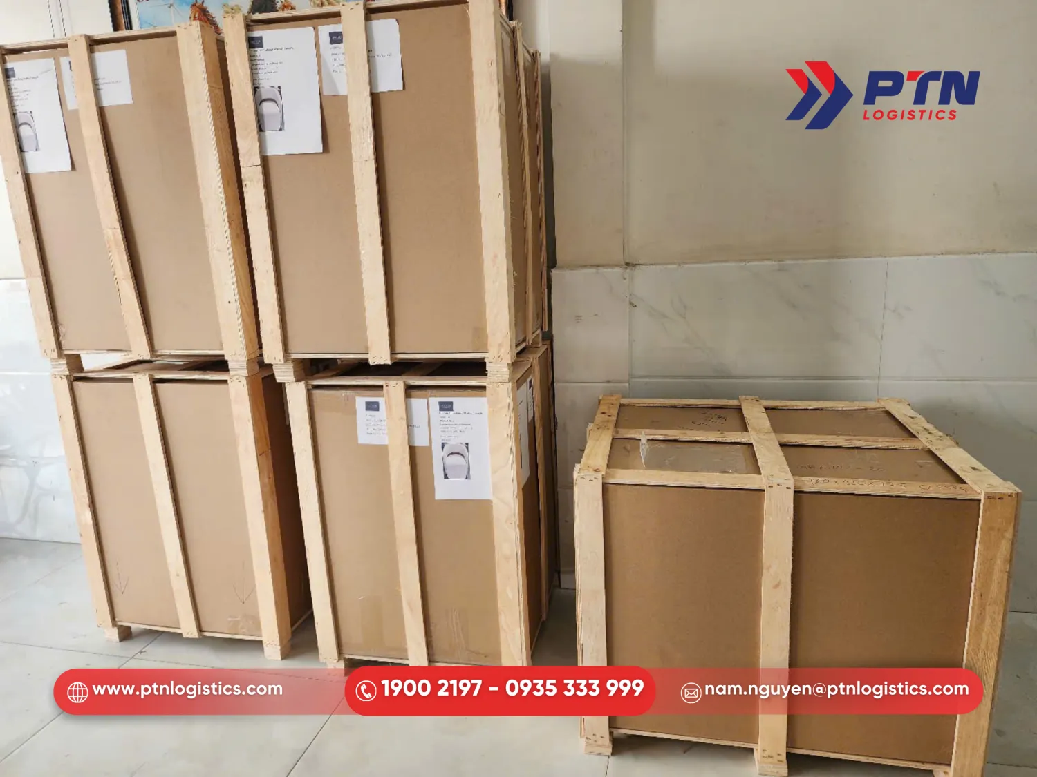 Gửi hàng mẫu đi nước ngoài tại PTN Logistics