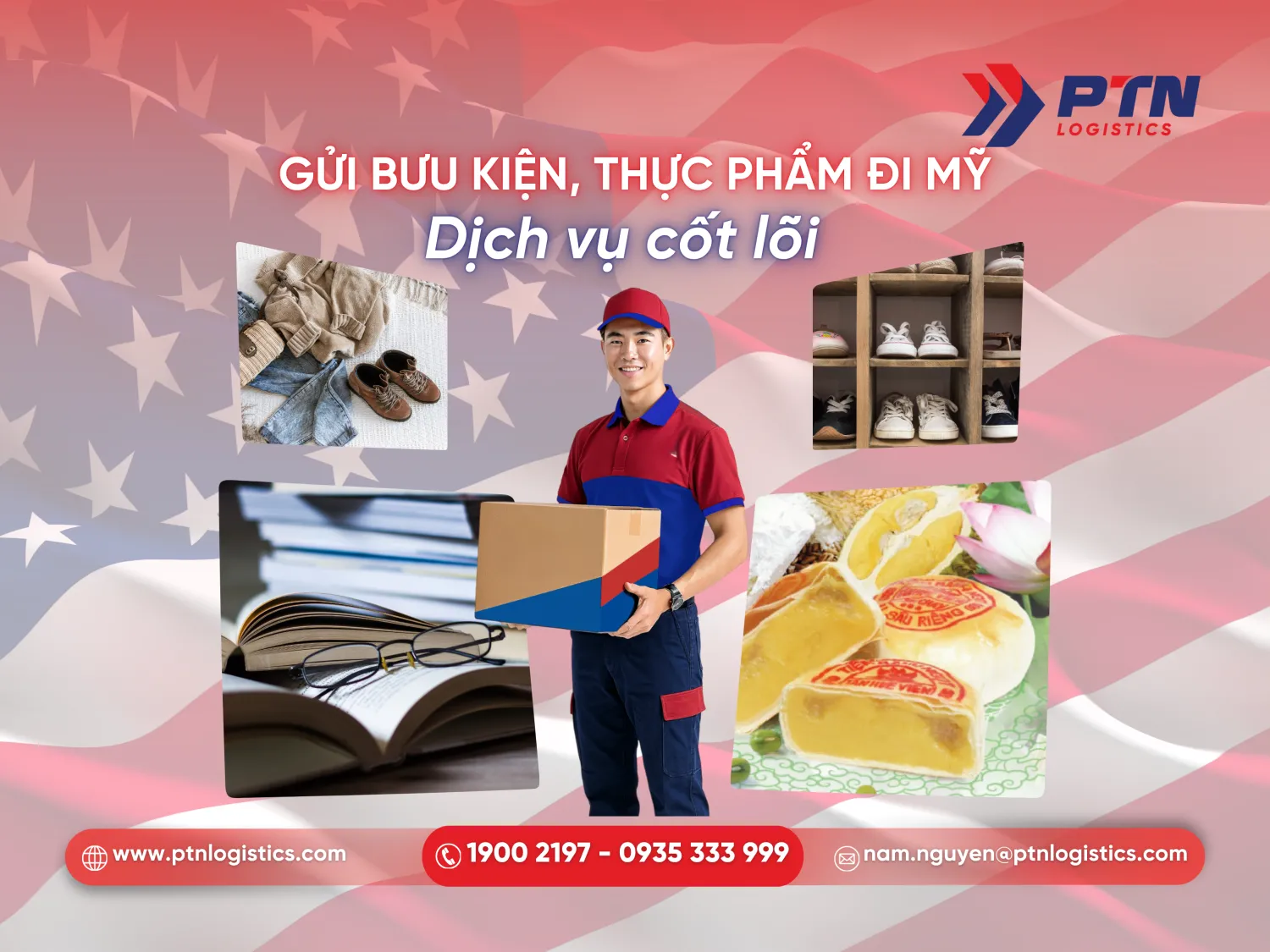 Gửi hàng nhỏ lẻ cá nhân đi Mỹ tại Bạc Liêu