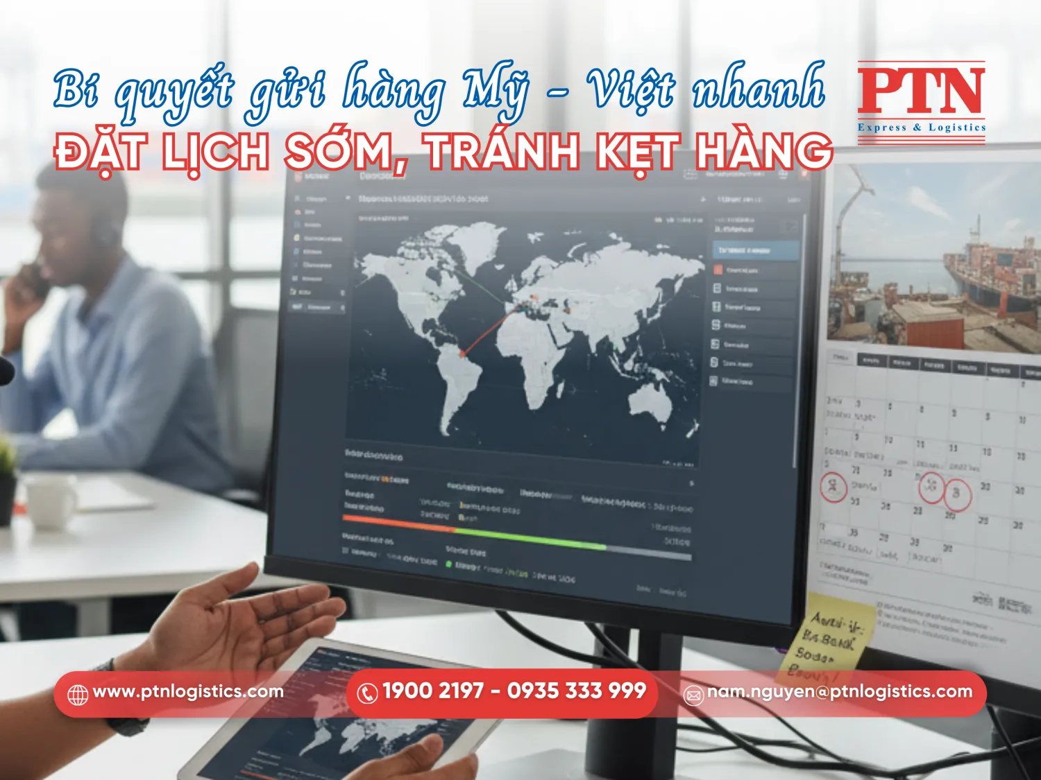 Gửi hàng tránh màu cao điểm và đặt lịch trước