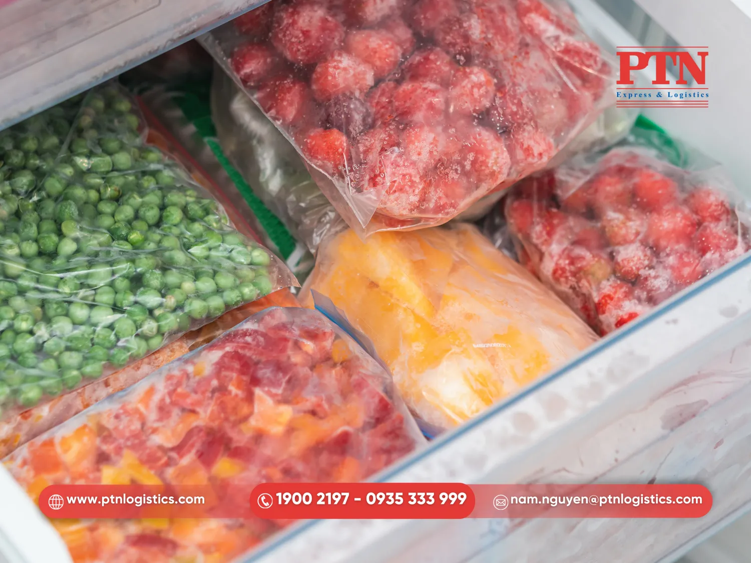 Gửi nông sản và trái cây