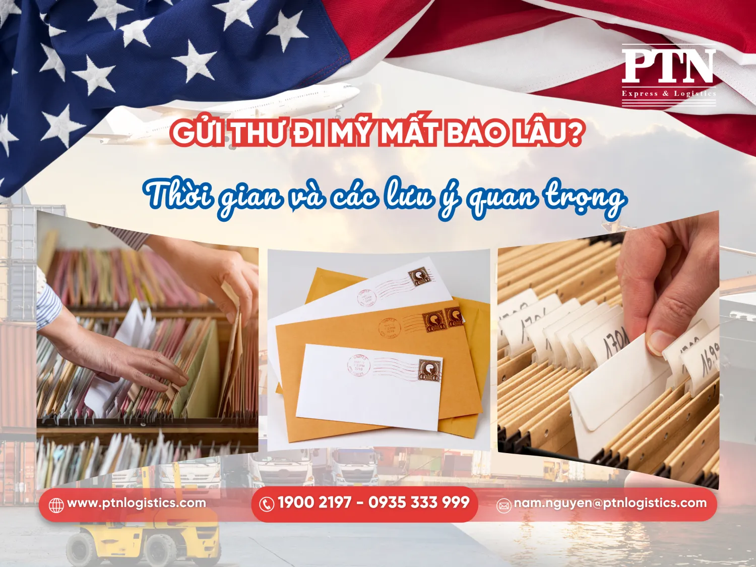 Gửi thư đi mỹ mất bao lâu