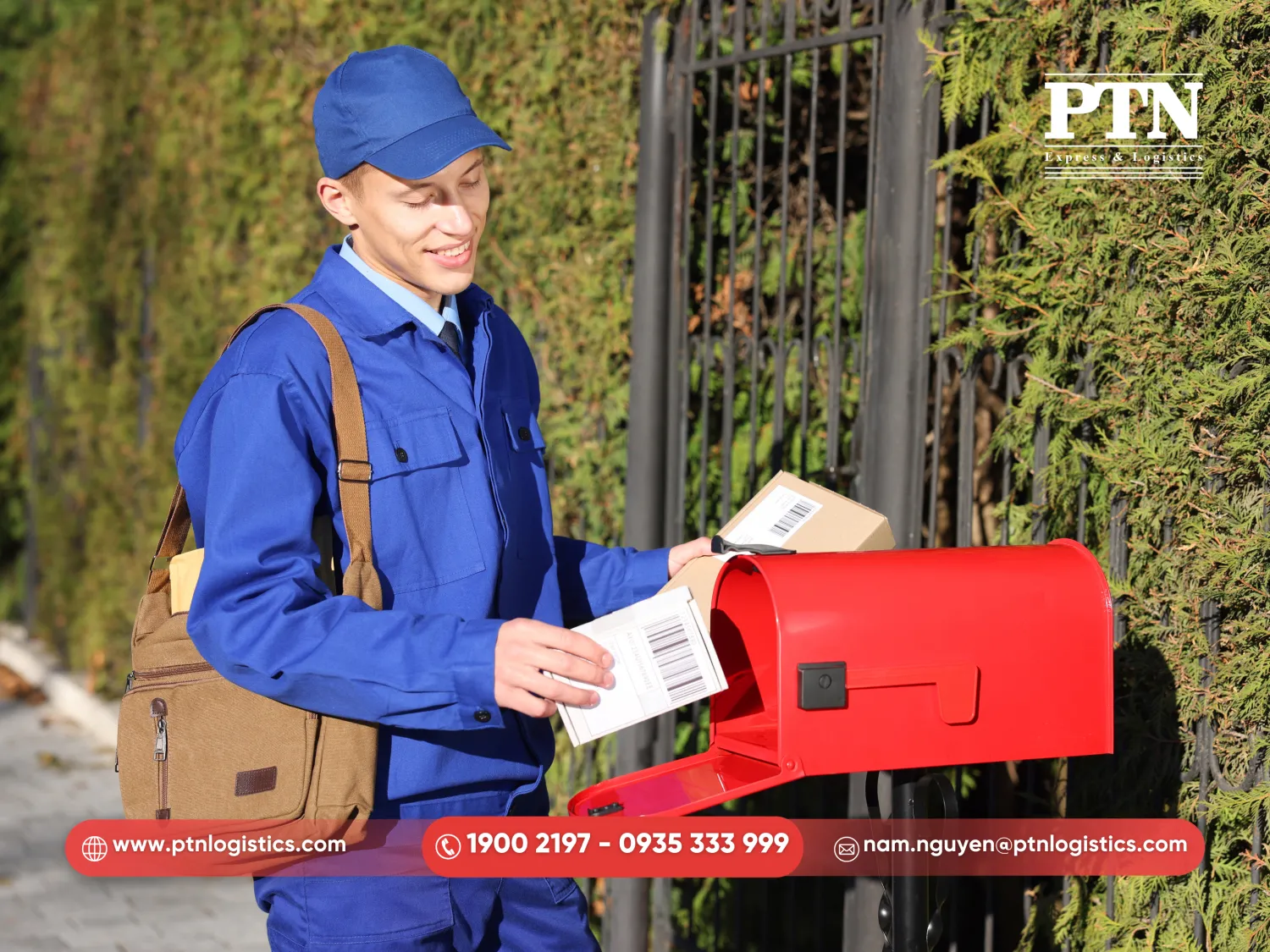 Gửi thư qua bưu điện quốc tế