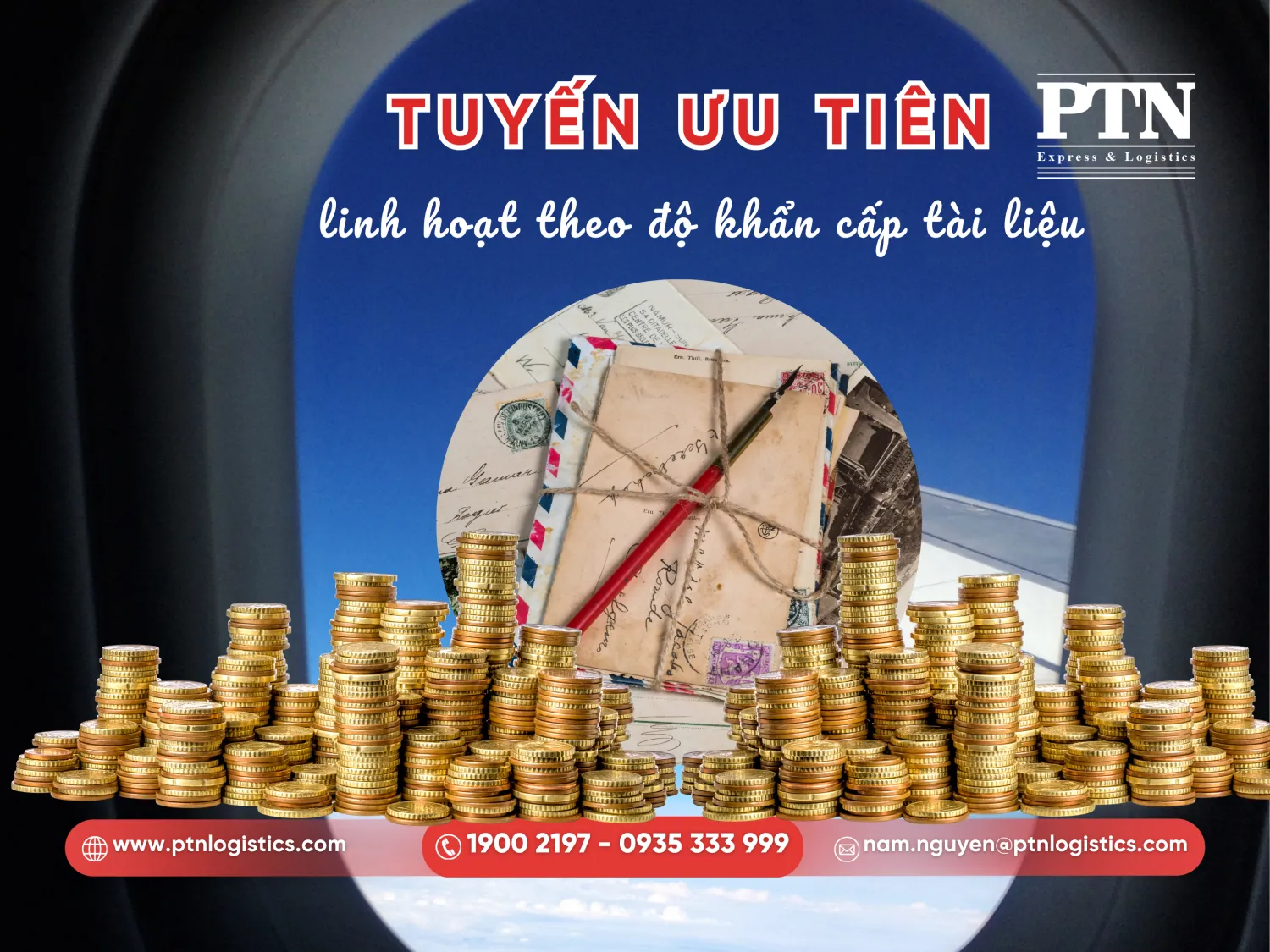 Gửi thư theo tuyến