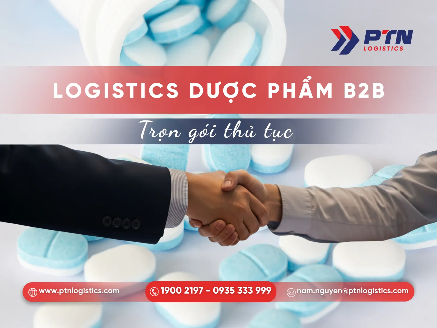 Gửi thuốc đi nước ngoài dạng thương mại