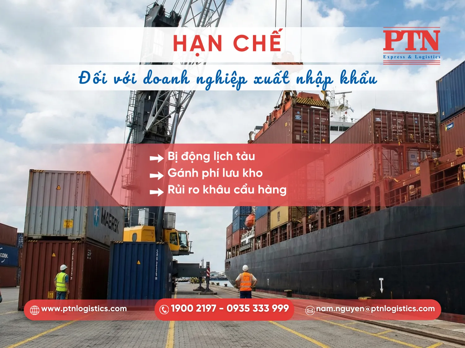 Hạn chế đối với doanh nghiệp xuất nhập khẩu