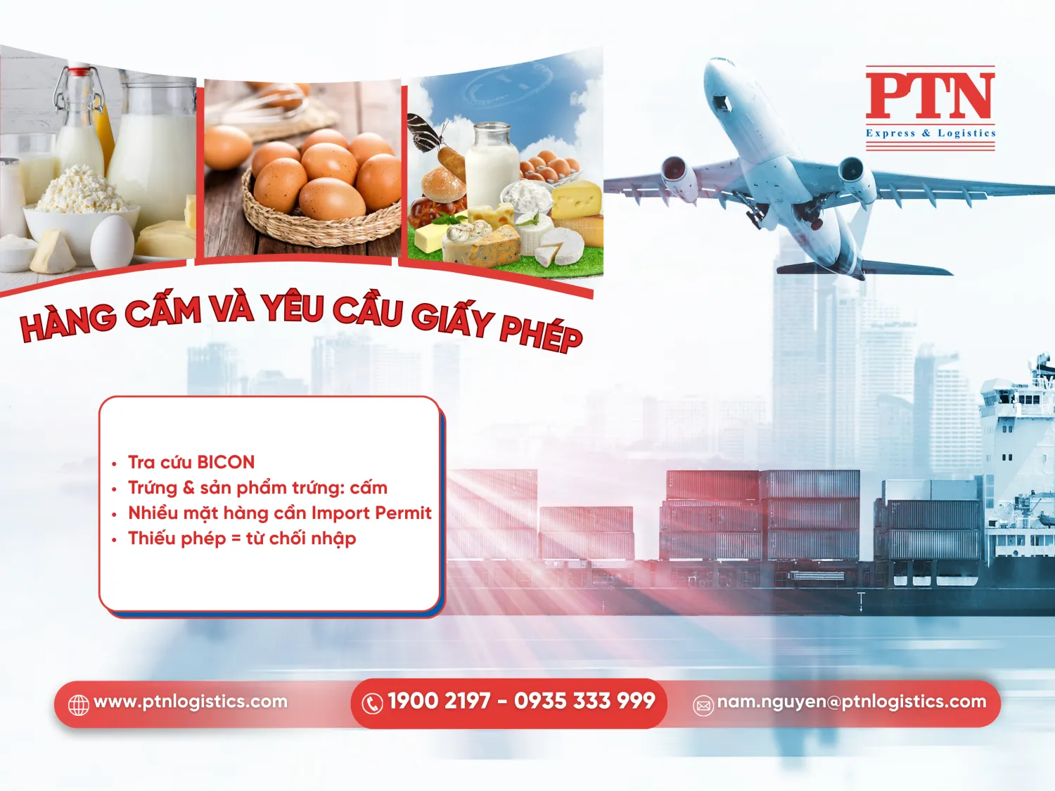 Hàng cấm và yêu cầu giấy phép