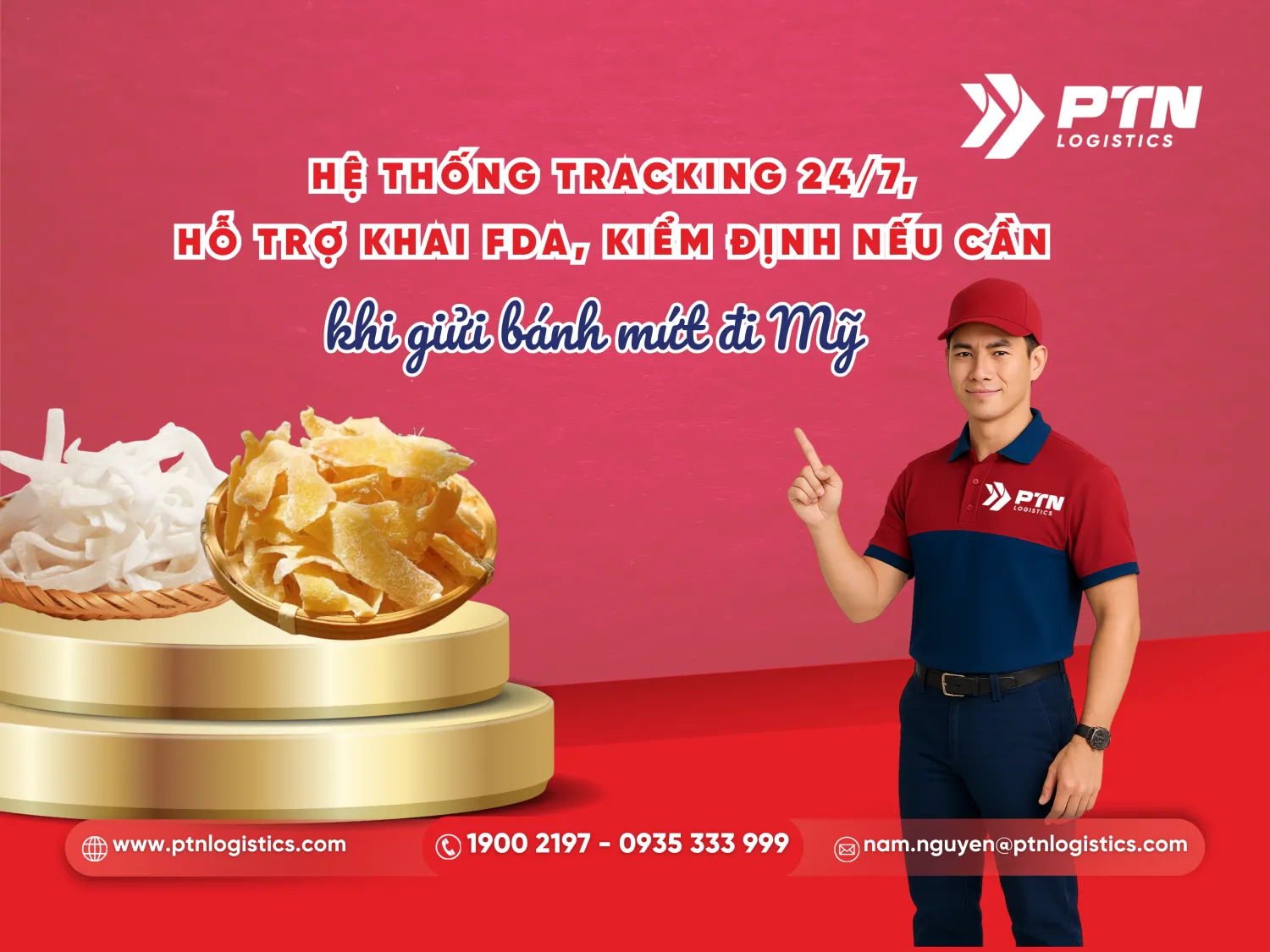 Hệ thống tracking hỗ trợ khai FDA kiểm định trong trường hợp cần