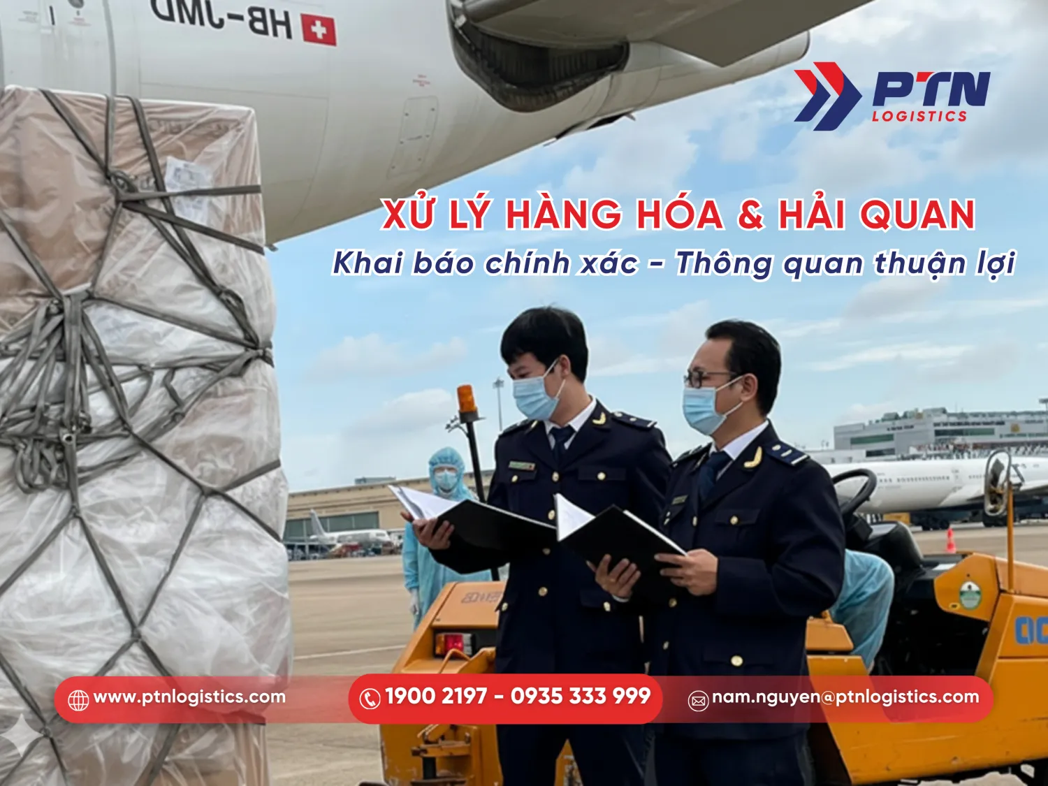 Hoàn tất những thủ tục hải quan