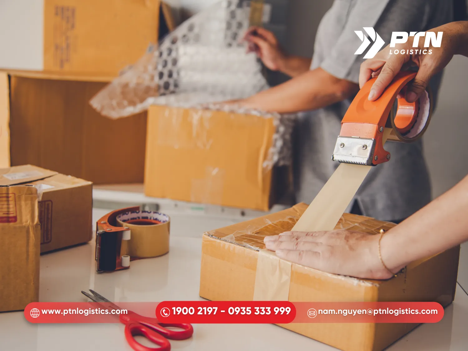 Hướng dẫn đóng gói và lấy hàng hóa
