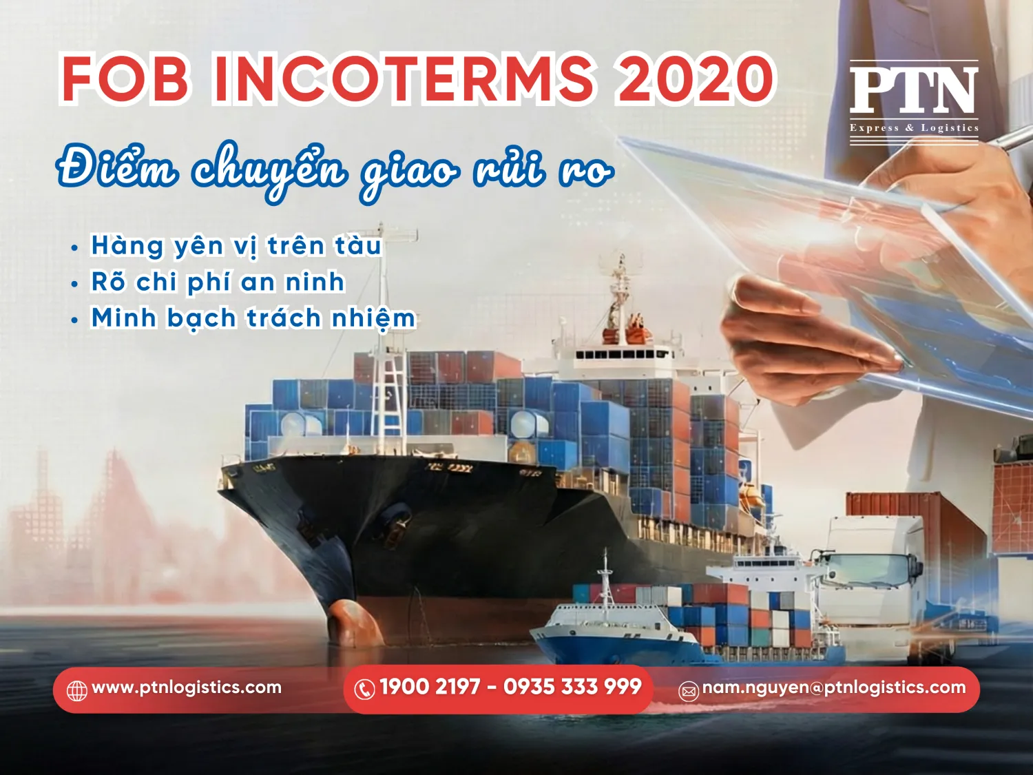 Khái niệm FOB Incoterms
