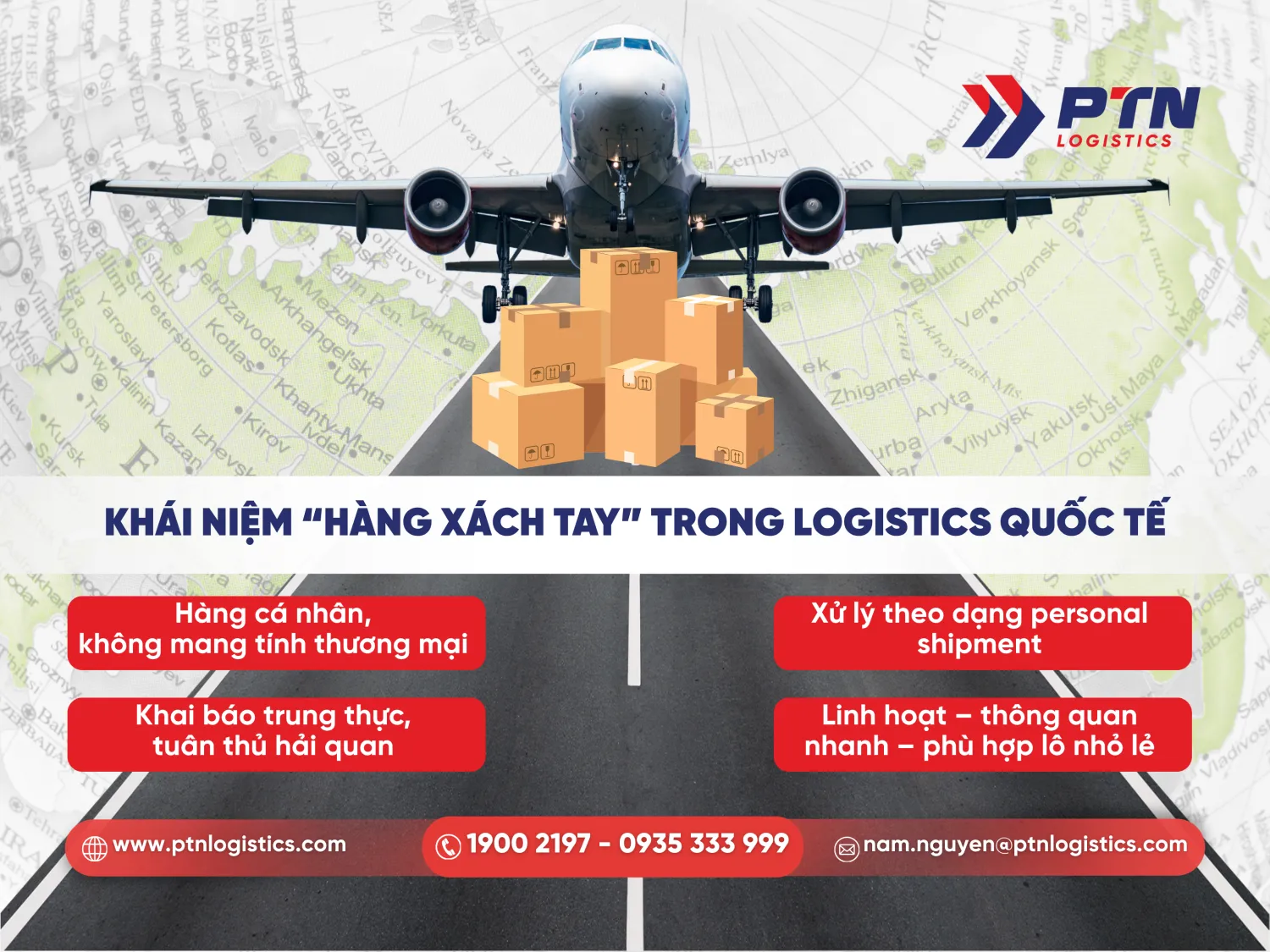 Khái niệm hàng xách tay là gì trong logistics quốc tế