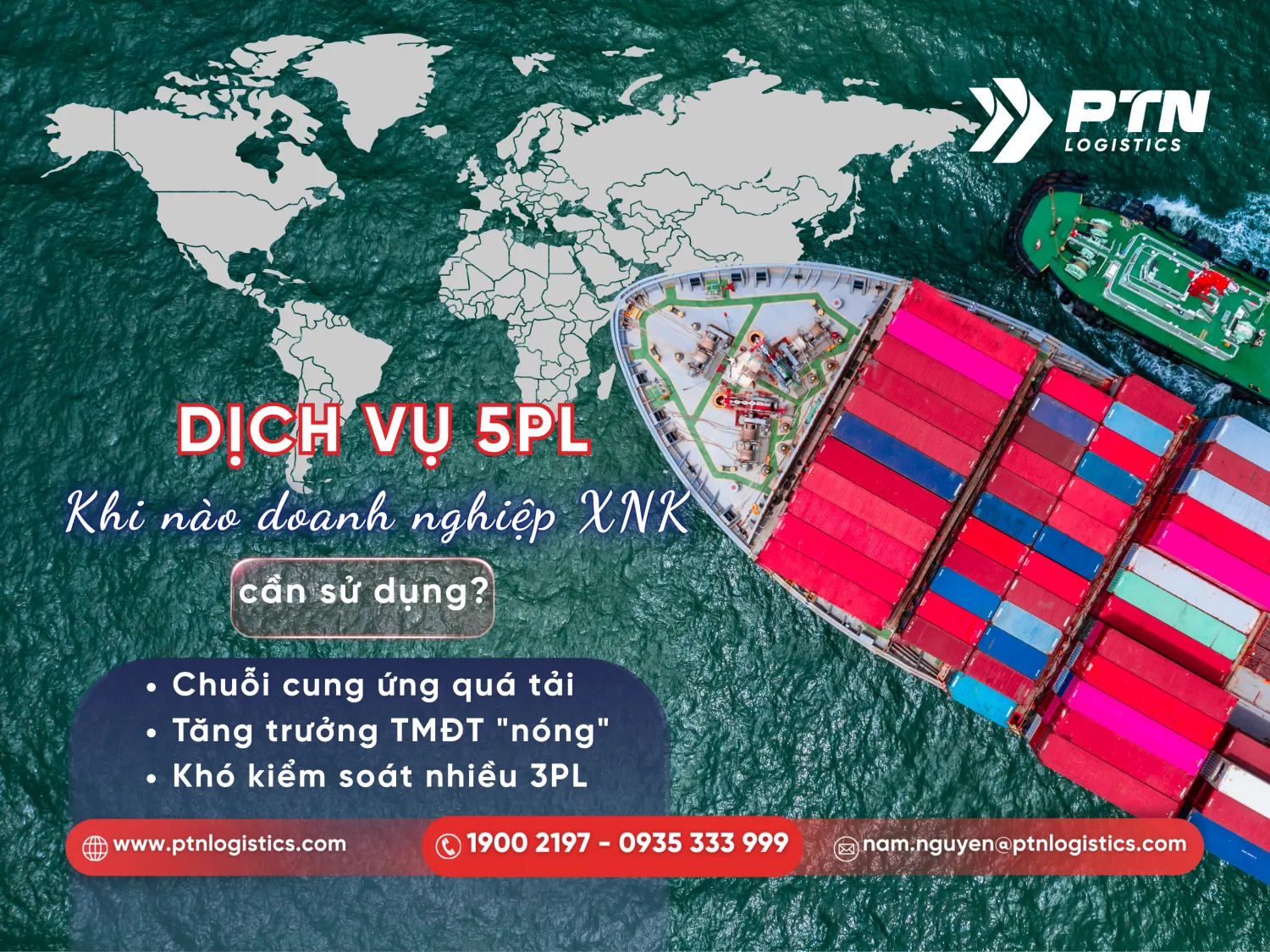 Khi nào doanh nghiệp dịch vụ cần tới 5PL