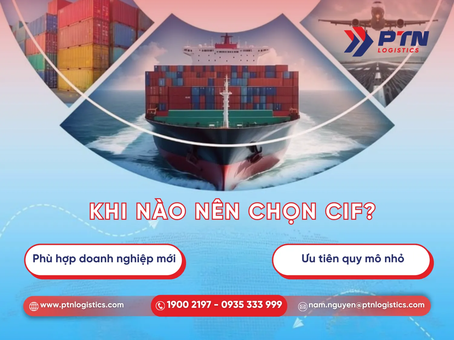 Khi nào doanh nghiệp nên chọn điều kiện CIF