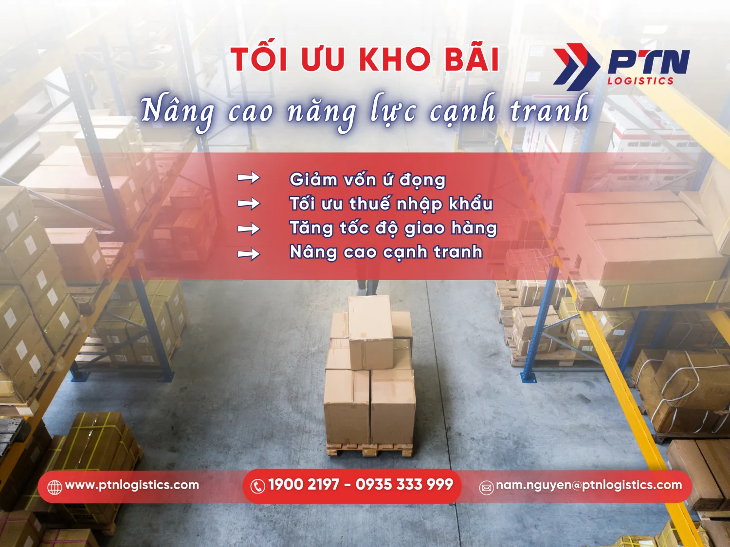 Kho bãi và lưu trữ hàng hóa
