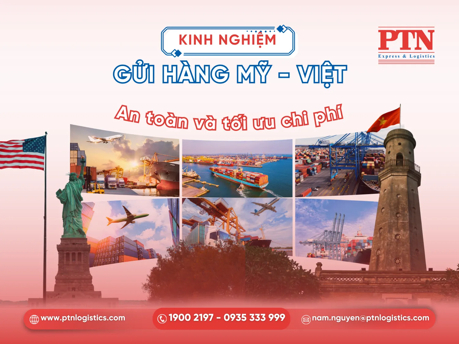 Kinh nghiệm gửi hàng từ Mỹ về Việt Nam