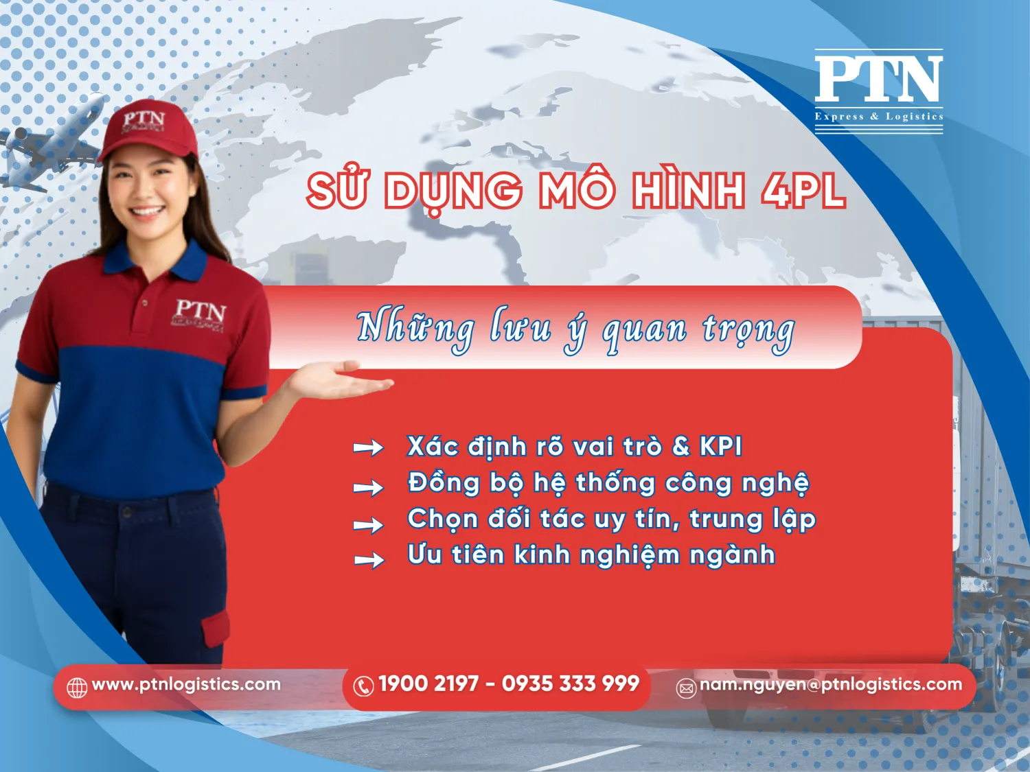 Lưu ý khi sử dụng 4PL