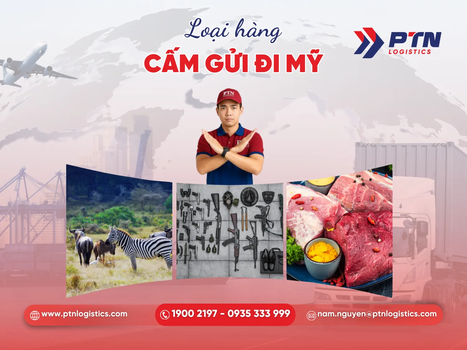 Lưu ý về các loại hàng cấm gửi