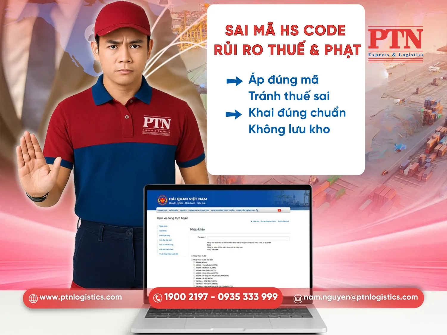 Mã HS Code cần chính xác