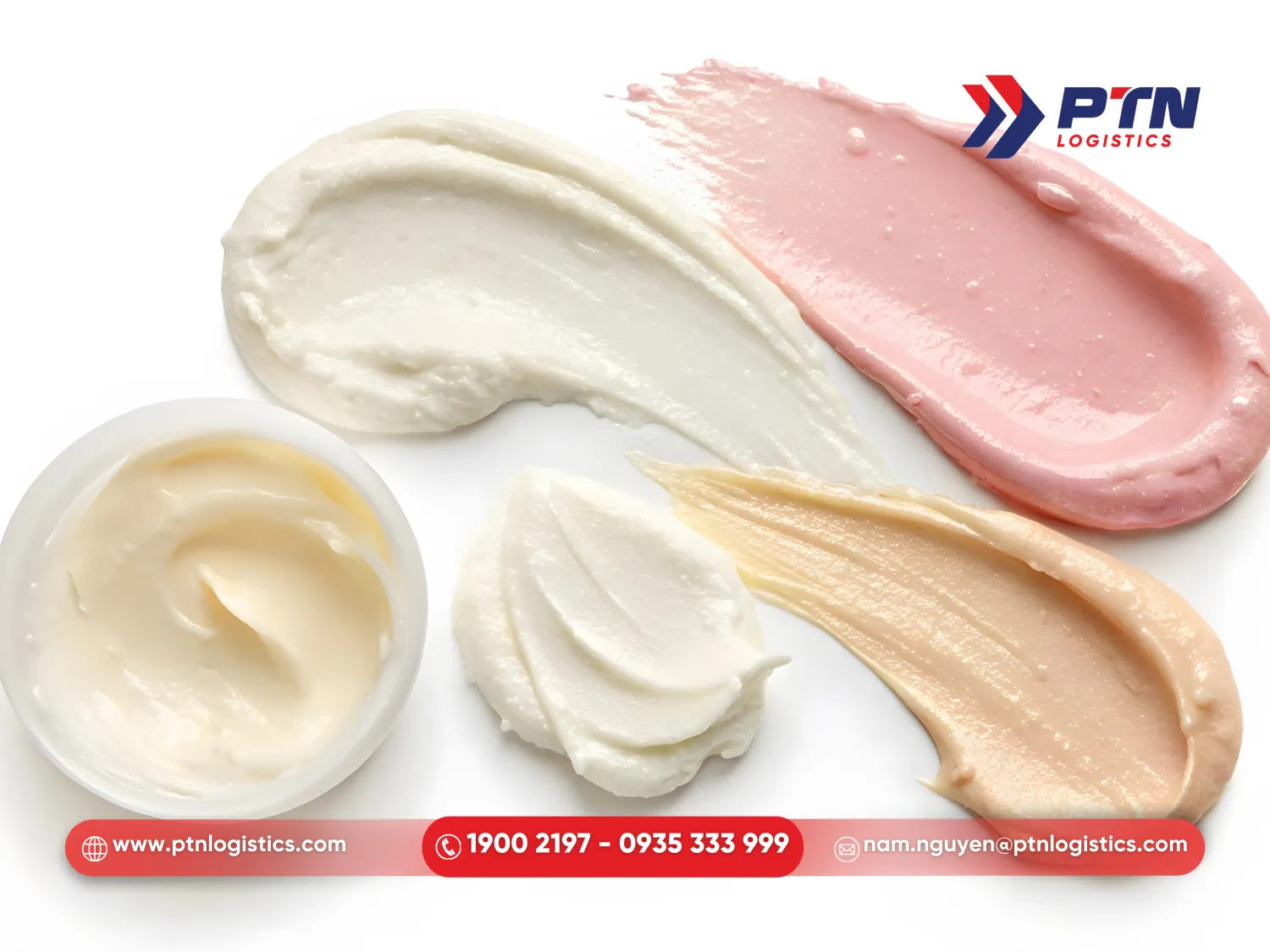 Mỹ phẩm ở dạng sệt, kem