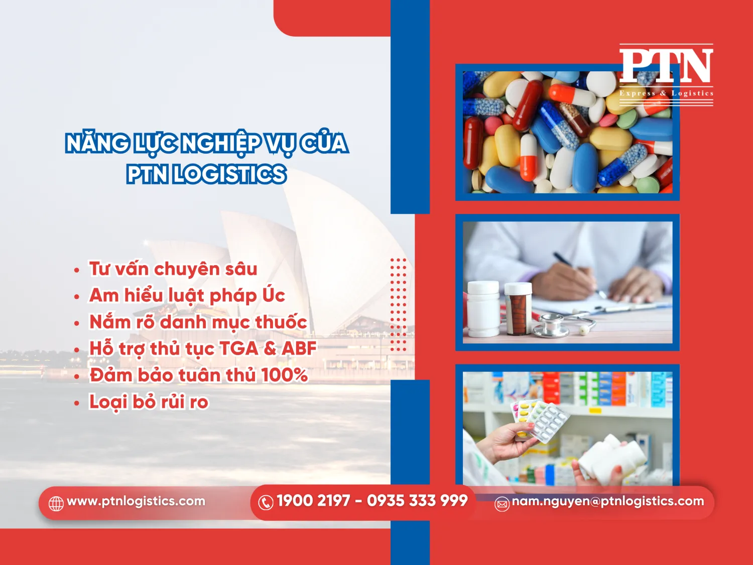 Năng lực nghiệp vụ của PTN Logistics