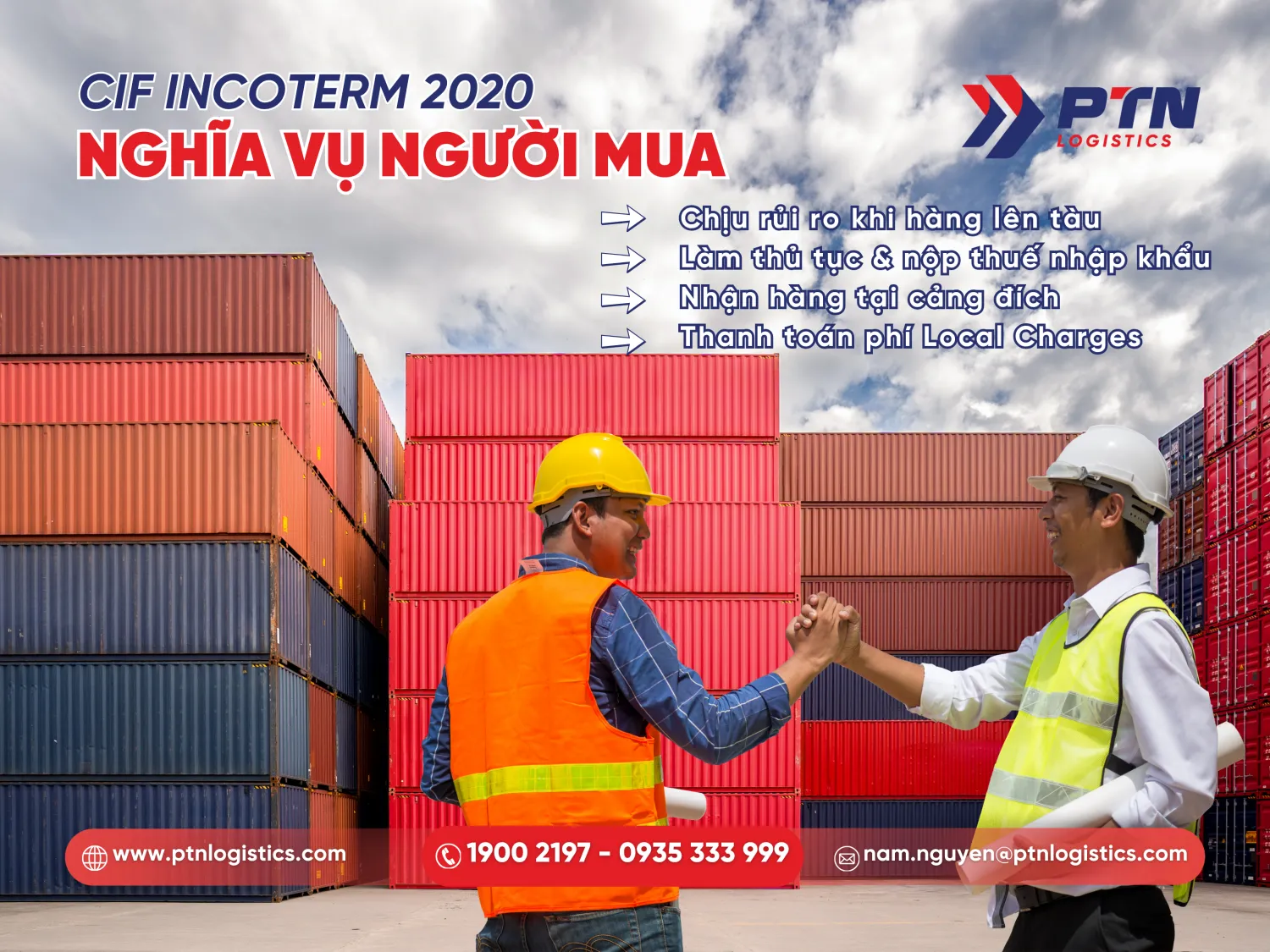 Nghĩa vụ của người mua theo CIF